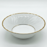 Yamatsu White Porcelain Shell Bowl with Golden Rim — 8 Inch | Premium Serving Bowl for Dining & Gifting - Al Kabayel Discount CentreYamatsu White Porcelain Shell Bowl with Golden Rim — 8 Inch | Premium Serving Bowl for Dining & GiftingBowlsYAMATSUAl Kabayel Discount Centre