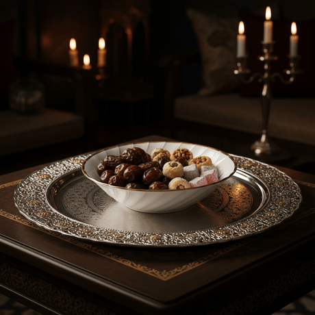 Yamatsu White Porcelain Shell Bowl with Golden Rim — 8 Inch | Premium Serving Bowl for Dining & Gifting - Al Kabayel Discount CentreYamatsu White Porcelain Shell Bowl with Golden Rim — 8 Inch | Premium Serving Bowl for Dining & GiftingBowlsYAMATSUAl Kabayel Discount Centre