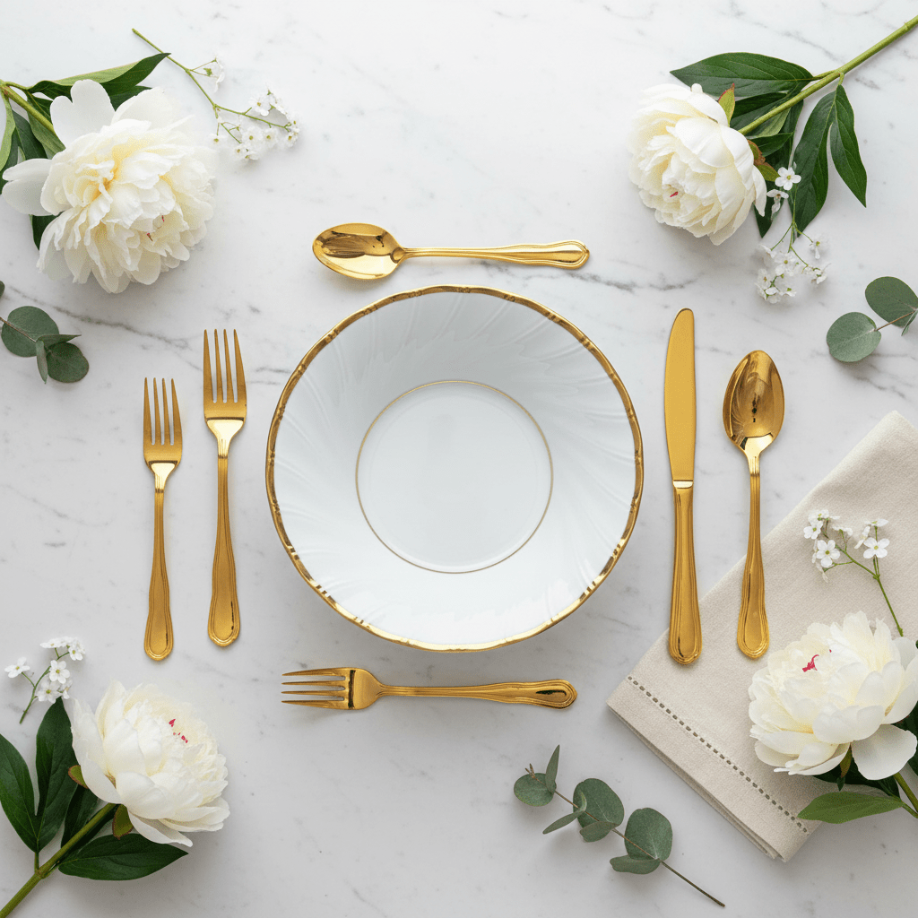 Yamatsu White Porcelain Shell Bowl with Golden Rim — 8 Inch | Premium Serving Bowl for Dining & Gifting - Al Kabayel Discount CentreYamatsu White Porcelain Shell Bowl with Golden Rim — 8 Inch | Premium Serving Bowl for Dining & GiftingBowlsYAMATSUAl Kabayel Discount Centre