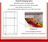 Yangtang Portable Cloth Cabinet – 70×45×155cm | Assorted Colors - Al Kabayel Discount CentreYangtang Portable Cloth Cabinet – 70×45×155cm | Assorted ColorsHome Décor AccentsYANGTANGAl Kabayel Discount Centre