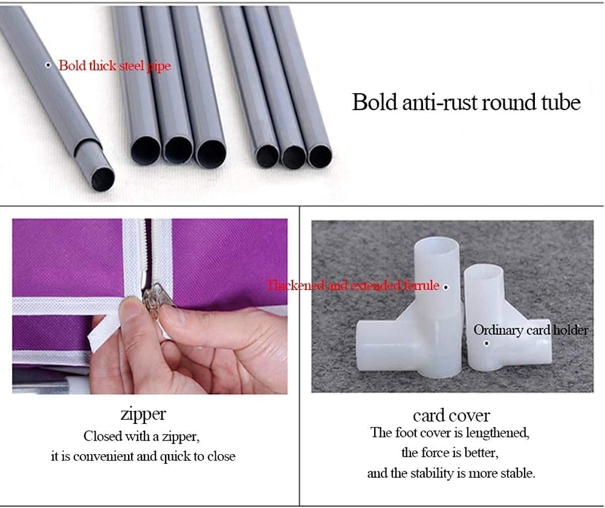 Yangtang Portable Cloth Cabinet – 70×45×155cm | Assorted Colors - Al Kabayel Discount CentreYangtang Portable Cloth Cabinet – 70×45×155cm | Assorted ColorsHome Décor AccentsYANGTANGAl Kabayel Discount Centre