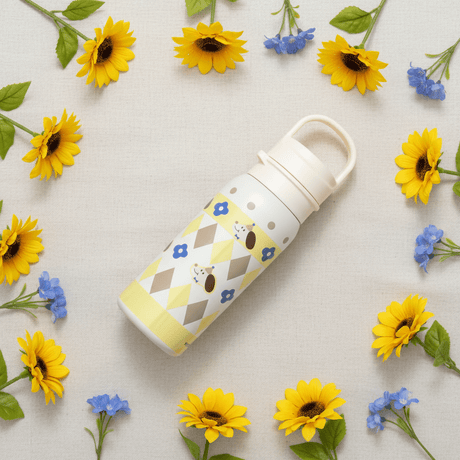 Yellow & Cream Modern Metal Water Bottle with Elegant Finish – 500 ml - Al Kabayel Discount CentreYellow & Cream Modern Metal Water Bottle with Elegant Finish – 500 mlWater BottlesAKDCAl Kabayel Discount Centre