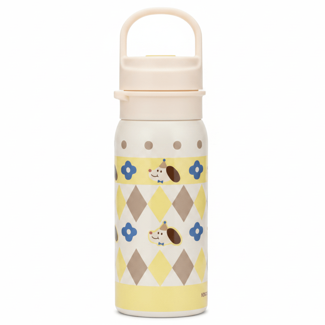 Yellow & Cream Modern Metal Water Bottle with Elegant Finish – 500 ml - Al Kabayel Discount CentreYellow & Cream Modern Metal Water Bottle with Elegant Finish – 500 mlWater BottlesAKDCAl Kabayel Discount Centre