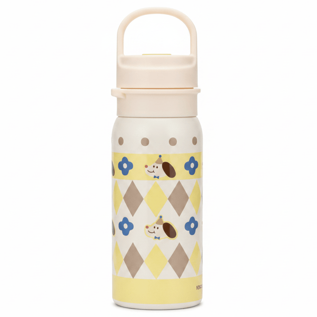 Yellow & Cream Modern Metal Water Bottle with Elegant Finish – 500 ml - Al Kabayel Discount CentreYellow & Cream Modern Metal Water Bottle with Elegant Finish – 500 mlWater BottlesAKDCAl Kabayel Discount Centre