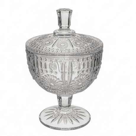 Yesink Clear Glass Sugar Pot with Lid Elegant Kitchen Storage Container for Sugar Spices and Condiments 10 x 9 cm - Al Kabayel Discount CentreYesink Clear Glass Sugar Pot with Lid Elegant Kitchen Storage Container for Sugar Spices and Condiments 10 x 9 cmJars & Food SaversYESKINAl Kabayel Discount Centre