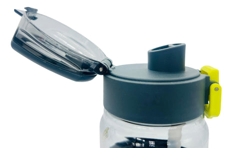 Yitong Transparent Plastic Water Bottle 900ml, Black - Al Kabayel Discount CentreYitong Transparent Plastic Water Bottle 900ml, BlackWater BottlesYITONGAl Kabayel Discount Centre