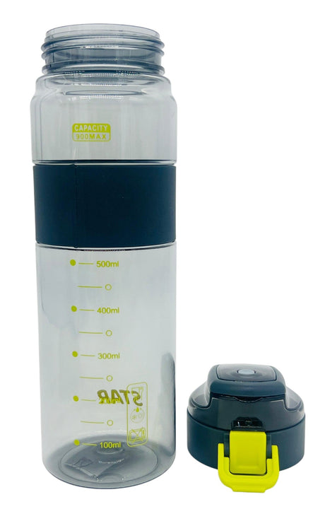 Yitong Transparent Plastic Water Bottle 900ml, Black - Al Kabayel Discount CentreYitong Transparent Plastic Water Bottle 900ml, BlackWater BottlesYITONGAl Kabayel Discount Centre
