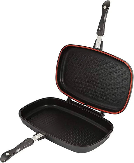 YOKOSAKI Die Casting Double Grill Pan 36cm - Al Kabayel Discount CentreYOKOSAKI Die Casting Double Grill Pan 36cmFrying Pans & SkilletsYOKOSAKIAl Kabayel Discount Centre