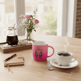 You're Amazing Pink Butterfly Ceramic Mug – 350ml | Motivational Gift Mug - Al Kabayel Discount CentreYou're Amazing Pink Butterfly Ceramic Mug – 350ml | Motivational Gift MugMugsAKDCAl Kabayel Discount Centre