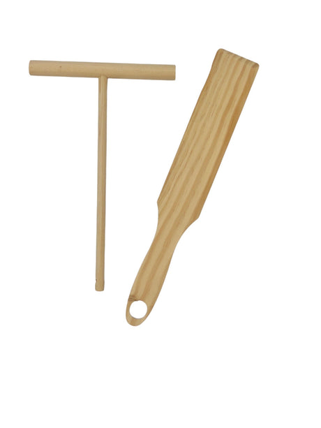 YUNIVERSE 2pcs Bamboo Crepe Spreader and Spatula Set(Spatula - 30cm*4cm, Spreader - 15cm*23cm) - Al Kabayel Discount CentreYUNIVERSE 2pcs Bamboo Crepe Spreader and Spatula Set(Spatula - 30cm*4cm, Spreader - 15cm*23cm)Cookware AccessoriesYUNIVERSEAl Kabayel Discount Centre