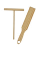 YUNIVERSE 2pcs Bamboo Crepe Spreader and Spatula Set(Spatula - 30cm*4cm, Spreader - 15cm*23cm) - Al Kabayel Discount CentreYUNIVERSE 2pcs Bamboo Crepe Spreader and Spatula Set(Spatula - 30cm*4cm, Spreader - 15cm*23cm)Cookware AccessoriesYUNIVERSEAl Kabayel Discount Centre