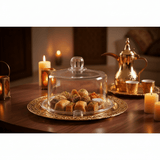 Yuniverse Acrylic Cake Plate with Dome Cover | 20cm Crystal - Clear Cloche - Al Kabayel Discount CentreYuniverse Acrylic Cake Plate with Dome Cover | 20cm Crystal - Clear ClocheServing TraysYUNIVERSEAl Kabayel Discount Centre