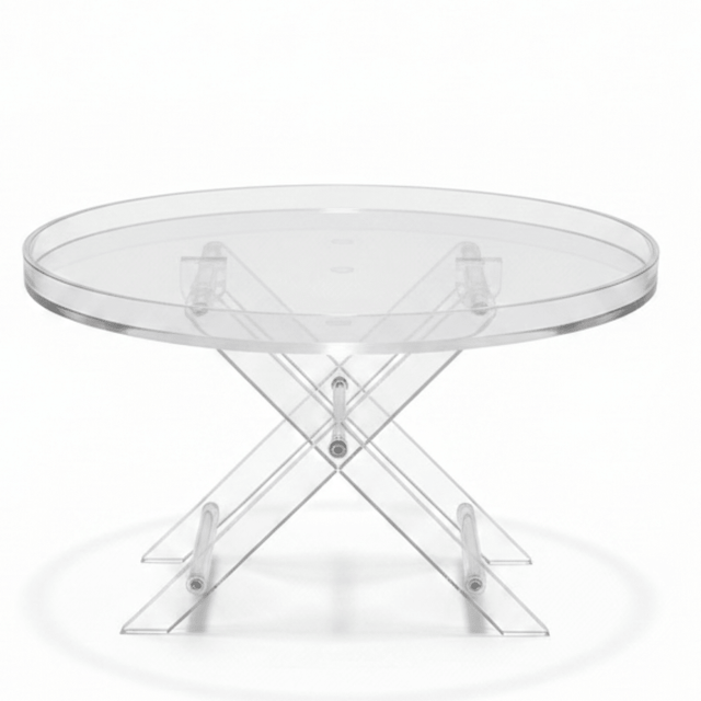 Yuniverse Acrylic Cake Tray with Stand | 30×18cm | Crystal Clear Serving Display - Al Kabayel Discount CentreYuniverse Acrylic Cake Tray with Stand | 30×18cm | Crystal Clear Serving DisplayServing TraysYUNIVERSEAl Kabayel Discount Centre