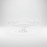 Yuniverse Crystal - Cut Acrylic Footed Fruit Plate | 30 × 9 cm | Elegant Pedestal Serving Stand - Al Kabayel Discount CentreYuniverse Crystal - Cut Acrylic Footed Fruit Plate | 30 × 9 cm | Elegant Pedestal Serving StandServing TraysYUNIVERSEAl Kabayel Discount Centre