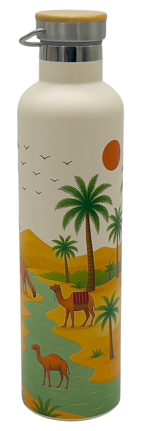 Yuniverse Desert Safari Vaccum Water Bottle 1000ml, Stainless Steel - Al Kabayel Discount CentreYuniverse Desert Safari Vaccum Water Bottle 1000ml, Stainless SteelWater BottlesYUNIVERSEAl Kabayel Discount Centre