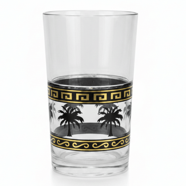 Yuniverse Palm Breeze Clear Acrylic Drinking Tumbler with Black Palm Tree Print Design – 13.5 cm - Al Kabayel Discount CentreYuniverse Palm Breeze Clear Acrylic Drinking Tumbler with Black Palm Tree Print Design – 13.5 cmTumblersYUNIVERSEAl Kabayel Discount Centre