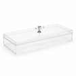 Yuniverse Rectangle Acrylic Candy Box with Lid | 40×12cm | Crystal Clear - Al Kabayel Discount CentreYuniverse Rectangle Acrylic Candy Box with Lid | 40×12cm | Crystal ClearJars & Food SaversYUNIVERSEAl Kabayel Discount Centre