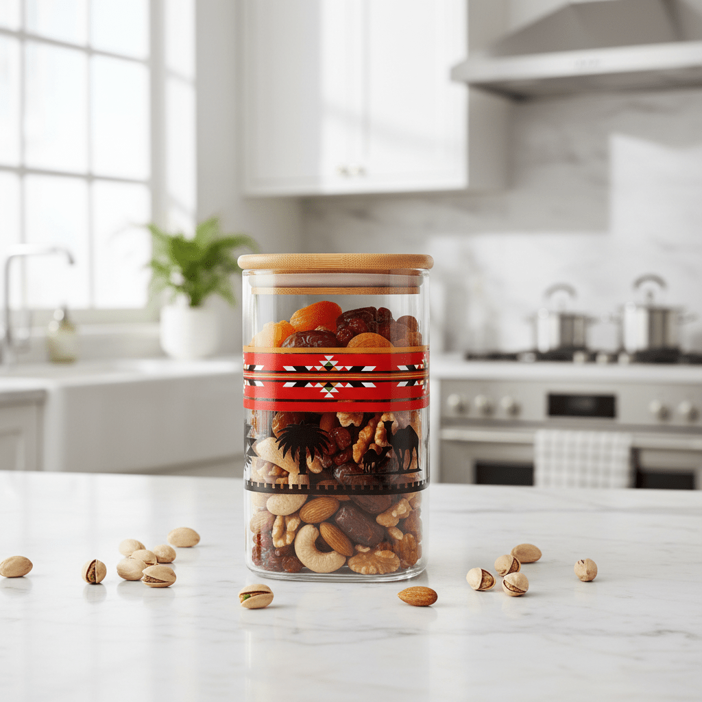Yuniverse Rectangle Glass Jar with Bamboo Lid | 950ml,1200ml | - Al Kabayel Discount CentreYuniverse Rectangle Glass Jar with Bamboo Lid | 950ml,1200ml |Jars & Food SaversYUNIVERSEAl Kabayel Discount Centre
