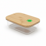Yuniverse Rectangular Glass Food Storage Container with Natural Bamboo Lid – Eco - Friendly Design – 17 × 12 cm - Al Kabayel Discount CentreYuniverse Rectangular Glass Food Storage Container with Natural Bamboo Lid – Eco - Friendly Design – 17 × 12 cmFood ContainersYUNIVERSEAl Kabayel Discount Centre