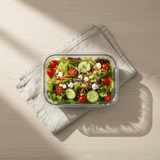 Yuniverse Rectangular Glass Food Storage Container with Natural Bamboo Lid – Eco - Friendly Design – 17 × 12 cm - Al Kabayel Discount CentreYuniverse Rectangular Glass Food Storage Container with Natural Bamboo Lid – Eco - Friendly Design – 17 × 12 cmFood ContainersYUNIVERSEAl Kabayel Discount Centre