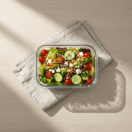 Yuniverse Rectangular Glass Food Storage Container with Natural Bamboo Lid – Eco - Friendly Design – 17 × 12 cm - Al Kabayel Discount CentreYuniverse Rectangular Glass Food Storage Container with Natural Bamboo Lid – Eco - Friendly Design – 17 × 12 cmFood ContainersYUNIVERSEAl Kabayel Discount Centre
