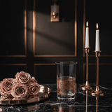 Yuniverse Rose Luxe Decorative Acrylic Tumbler with Metallic Rose Gold Design – 13.5 cm - Al Kabayel Discount CentreYuniverse Rose Luxe Decorative Acrylic Tumbler with Metallic Rose Gold Design – 13.5 cmTumblersYUNIVERSEAl Kabayel Discount Centre