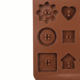 Yuniverse Silicone Chocolate & Candy Mould – 15 Cavity – Mixed Shapes – 20×11 cm - Al Kabayel Discount CentreYuniverse Silicone Chocolate & Candy Mould – 15 Cavity – Mixed Shapes – 20×11 cmCake Mold & Baking MoldsYUNIVERSEAl Kabayel Discount Centre