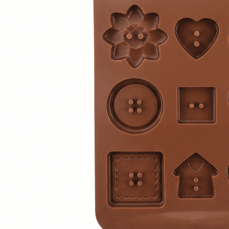 Yuniverse Silicone Chocolate & Candy Mould – 15 Cavity – Mixed Shapes – 20×11 cm - Al Kabayel Discount CentreYuniverse Silicone Chocolate & Candy Mould – 15 Cavity – Mixed Shapes – 20×11 cmCake Mold & Baking MoldsYUNIVERSEAl Kabayel Discount Centre