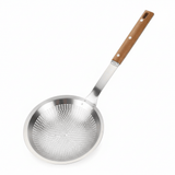 Yuniverse Stainless Steel Colander with Wooden Handle – 22cm Head | 58cm Long - Al Kabayel Discount CentreYuniverse Stainless Steel Colander with Wooden Handle – 22cm Head | 58cm LongKitchen Utensils & GadgetsYUNIVERSEAl Kabayel Discount Centre