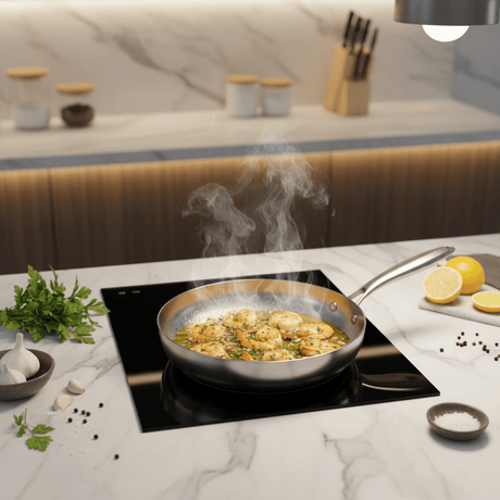 Yuniverse Stainless Steel Frying Pan ( 20/22/24/26/28 cm ) - Al Kabayel Discount CentreYuniverse Stainless Steel Frying Pan ( 20/22/24/26/28 cm )Frying Pans & SkilletsYUNIVERSEAl Kabayel Discount Centre