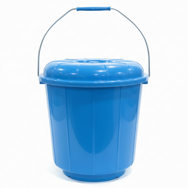 Zain Plastic Bucket with Lid – 22L – Blue – Strong Multipurpose Bucket for Storage & Cleaning Needs - Al Kabayel Discount CentreZain Plastic Bucket with Lid – 22L – Blue – Strong Multipurpose Bucket for Storage & Cleaning NeedsOrganizers & AccessoriesZAINAl Kabayel Discount Centre
