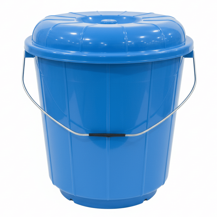 Zain Plastic Bucket with Lid – 25L – Blue – Extra Large Heavy Duty Bucket for Industrial & Home Use - Al Kabayel Discount CentreZain Plastic Bucket with Lid – 25L – Blue – Extra Large Heavy Duty Bucket for Industrial & Home UseOrganizers & AccessoriesZAINAl Kabayel Discount Centre