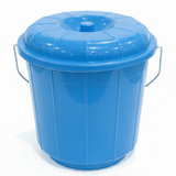 Zain Plastic Bucket with Lid – 5L – Blue – Extra Large Plastic Bucket for Household & Commercial Use - Al Kabayel Discount CentreZain Plastic Bucket with Lid – 5L – Blue – Extra Large Plastic Bucket for Household & Commercial UseOrganizers & AccessoriesZAINAl Kabayel Discount Centre