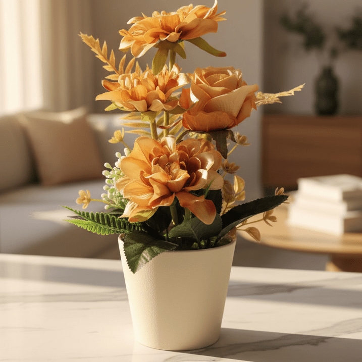 Zeem Artificial Brown Floral Arrangement with Brown Paper Pot – 28 × 9 cm Rustic Decorative Indoor Plant - Al Kabayel Discount CentreZeem Artificial Brown Floral Arrangement with Brown Paper Pot – 28 × 9 cm Rustic Decorative Indoor PlantArtificial FloraZEEMAl Kabayel Discount Centre