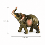 Zeem Olive Green Polyresin Elephant Figurine – 15×20 cm - Al Kabayel Discount CentreZeem Olive Green Polyresin Elephant Figurine – 15×20 cmHome Décor AccentsZEEMAl Kabayel Discount Centre