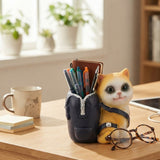 Zeem Polyresin Cat Shape Pen Holder – 10×10 cm - Al Kabayel Discount CentreZeem Polyresin Cat Shape Pen Holder – 10×10 cmPen Holders & Desk OrganizersZEEMAl Kabayel Discount Centre