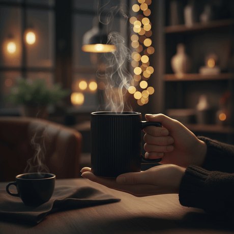 Zeo Black Ribbed Ceramic Coffee Mug | 385ml - Al Kabayel Discount CentreZeo Black Ribbed Ceramic Coffee Mug | 385mlMugsZEOAl Kabayel Discount Centre