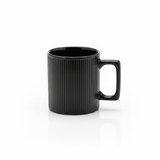 Zeo Black Ribbed Ceramic Coffee Mug | 385ml - Al Kabayel Discount CentreZeo Black Ribbed Ceramic Coffee Mug | 385mlMugsZEOAl Kabayel Discount Centre