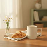 Zeo Ribbed Cream Ceramic Coffee Mug – 385ml | Minimalist Vertical Texture | Square Handle - Al Kabayel Discount CentreZeo Ribbed Cream Ceramic Coffee Mug – 385ml | Minimalist Vertical Texture | Square HandleMugsZEOAl Kabayel Discount Centre