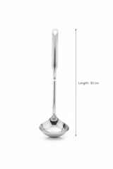 Zhongjing Stainless Steel Serving Ladle 30cm - Al Kabayel Discount CentreZhongjing Stainless Steel Serving Ladle 30cmLadle SpoonZHONGJINGAl Kabayel Discount Centre