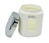 ZIBA Canister Jar 750ml, White/Silver - Al Kabayel Discount CentreZIBA Canister Jar 750ml, White/SilverFood ContainersZIBAAl Kabayel Discount Centre