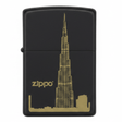 Zippo Black Flip Top Refillable Metal Lighter Burj Khalifa Graphic Design Windproof 6×4 cm - Al Kabayel Discount CentreZippo Black Flip Top Refillable Metal Lighter Burj Khalifa Graphic Design Windproof 6×4 cmLightersZIPPOAl Kabayel Discount Centre