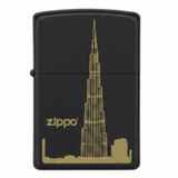 Zippo Black Flip Top Refillable Metal Lighter Burj Khalifa Graphic Design Windproof 6×4 cm - Al Kabayel Discount CentreZippo Black Flip Top Refillable Metal Lighter Burj Khalifa Graphic Design Windproof 6×4 cmLightersZIPPOAl Kabayel Discount Centre
