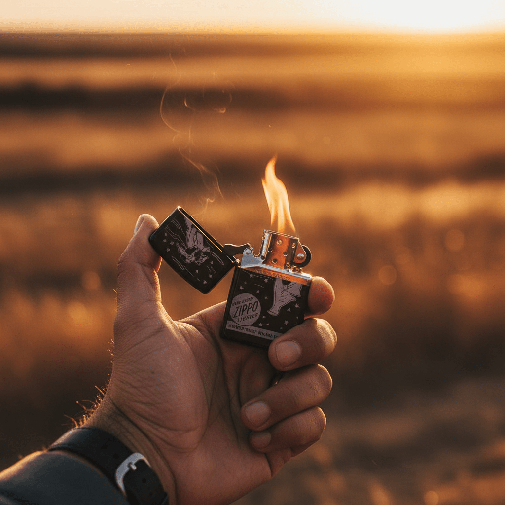 Zippo Black Flip Top Refillable Metal Lighter Classic Zippo Logo Design Windproof Durable 6×4 cm - Al Kabayel Discount CentreZippo Black Flip Top Refillable Metal Lighter Classic Zippo Logo Design Windproof Durable 6×4 cmLightersZIPPOAl Kabayel Discount Centre