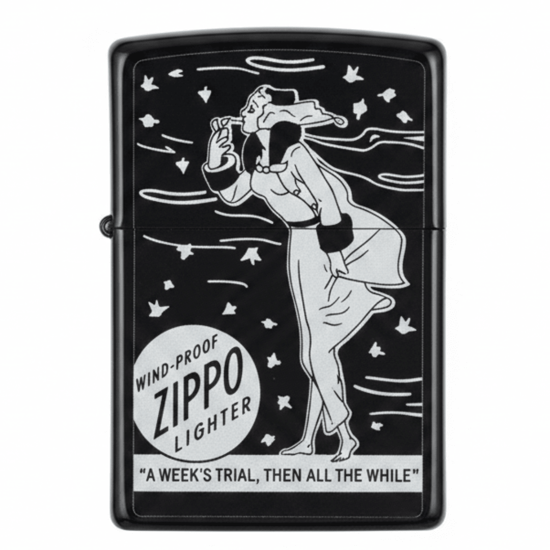 Zippo Black Flip Top Refillable Metal Lighter Classic Zippo Logo Design Windproof Durable 6×4 cm - Al Kabayel Discount CentreZippo Black Flip Top Refillable Metal Lighter Classic Zippo Logo Design Windproof Durable 6×4 cmLightersZIPPOAl Kabayel Discount Centre