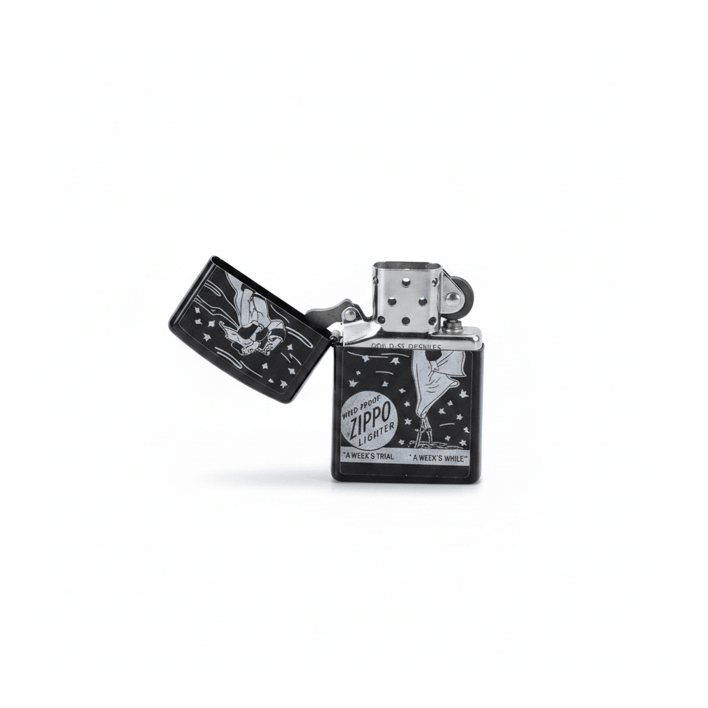 Zippo Black Flip Top Refillable Metal Lighter Classic Zippo Logo Design Windproof Durable 6×4 cm - Al Kabayel Discount CentreZippo Black Flip Top Refillable Metal Lighter Classic Zippo Logo Design Windproof Durable 6×4 cmLightersZIPPOAl Kabayel Discount Centre