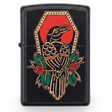 Zippo Black Flip Top Refillable Metal Lighter Crow Tattoo Style Artwork 6×4 cm - Al Kabayel Discount CentreZippo Black Flip Top Refillable Metal Lighter Crow Tattoo Style Artwork 6×4 cmLightersZIPPOAl Kabayel Discount Centre