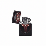 Zippo Black Flip Top Refillable Metal Lighter Hell Rider Skull Artwork Heavy Duty 6×4 cm - Al Kabayel Discount CentreZippo Black Flip Top Refillable Metal Lighter Hell Rider Skull Artwork Heavy Duty 6×4 cmLightersZIPPOAl Kabayel Discount Centre