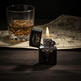 Zippo Black Flip Top Refillable Metal Lighter Hell Rider Skull Artwork Heavy Duty 6×4 cm - Al Kabayel Discount CentreZippo Black Flip Top Refillable Metal Lighter Hell Rider Skull Artwork Heavy Duty 6×4 cmLightersZIPPOAl Kabayel Discount Centre