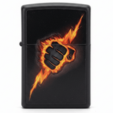 Zippo Black Flip Top Refillable Metal Lighter Lightning Bolt Fist Graphic Windproof 6×4 cm - Al Kabayel Discount CentreZippo Black Flip Top Refillable Metal Lighter Lightning Bolt Fist Graphic Windproof 6×4 cmLightersZIPPOAl Kabayel Discount Centre